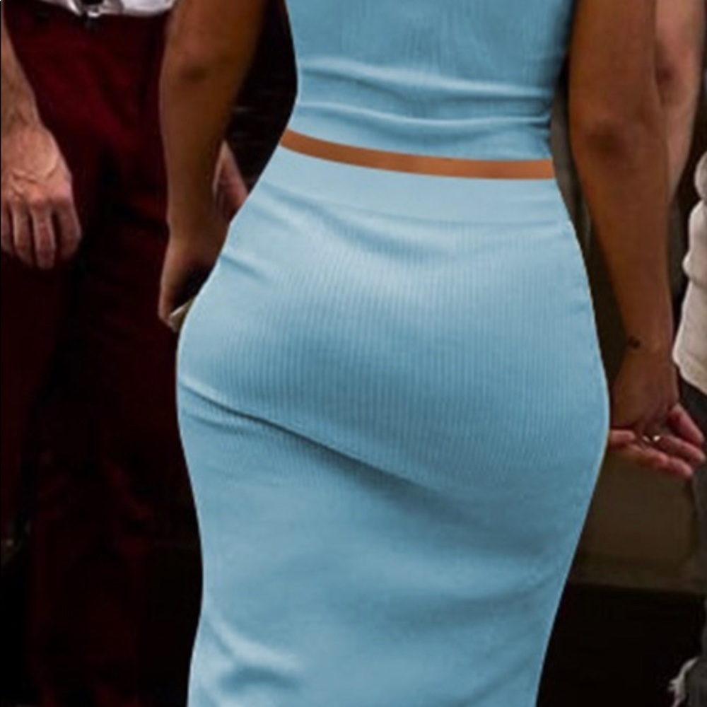 Light Blue Two Piece